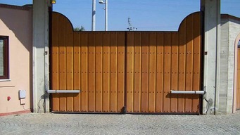 Dairesel Açılır Kanatlı Bahçe Kapıları - image 1