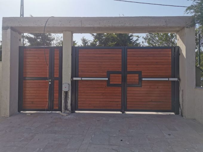 Dairesel Açılır Kanatlı Bahçe Kapıları - image 2