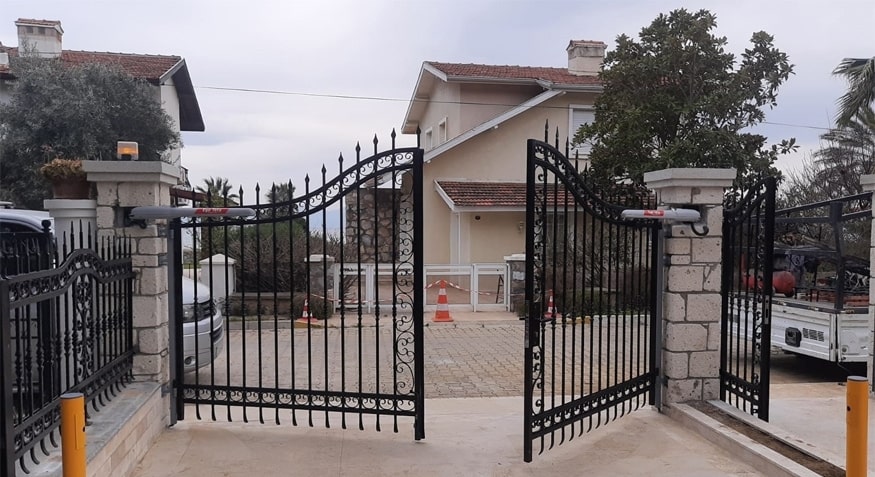 Dairesel Açılır Kanatlı Bahçe Kapıları - image 3