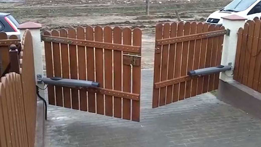 Dairesel Açılır Kanatlı Bahçe Kapıları - image 5