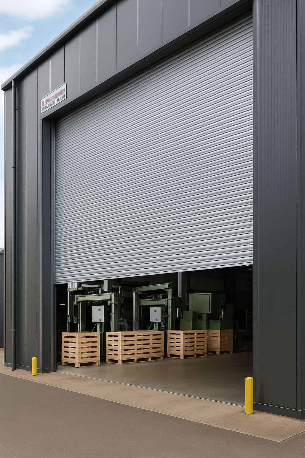 Endüstriyel Çelik Sarmal Kapılar - image 3